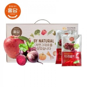 [라이브특가] 홍담 사과비트즙 100ml×30포